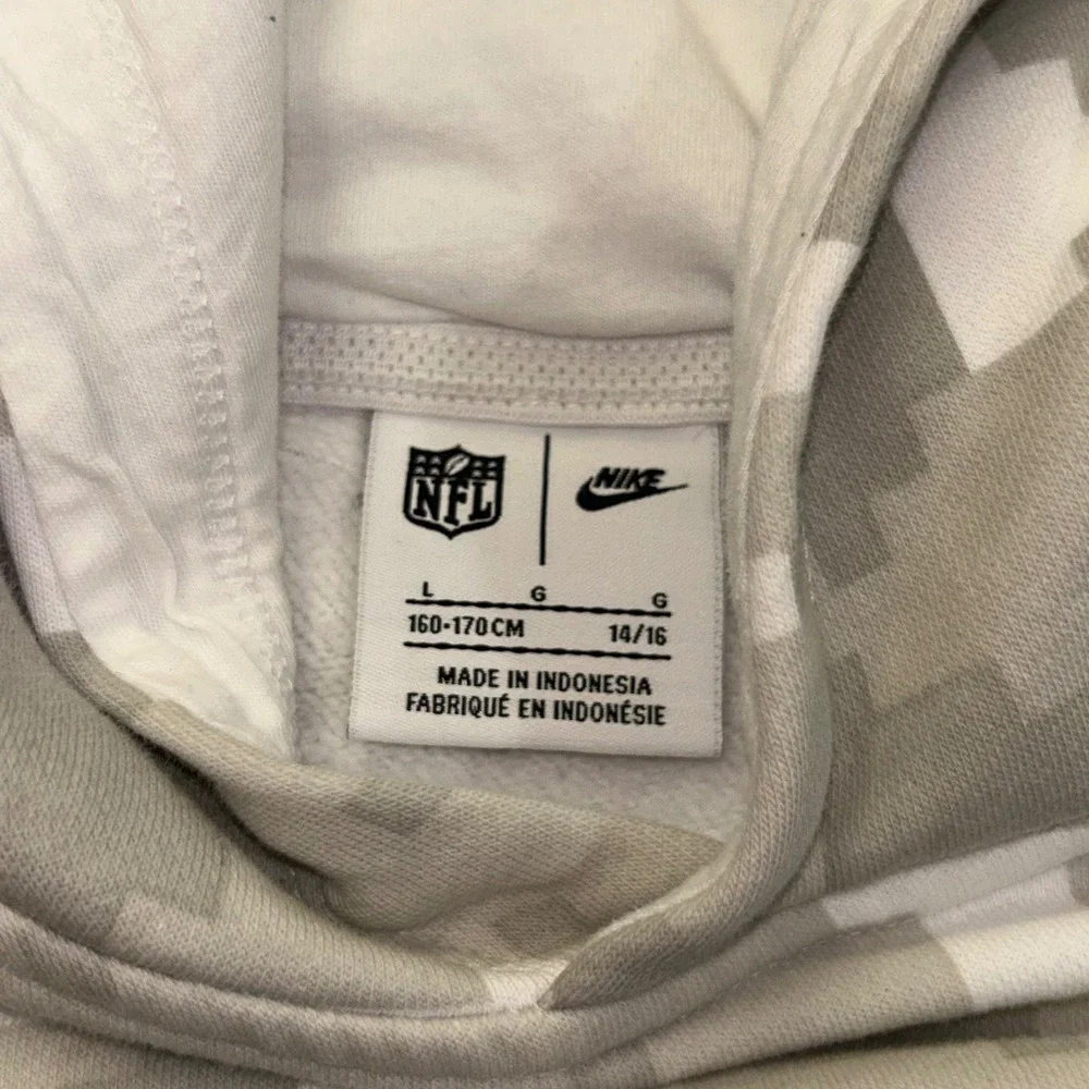 Nike Hoodie Pittsburgh Steelers Salute to Service Boys L 14/16 Digi Camo NFL B2S